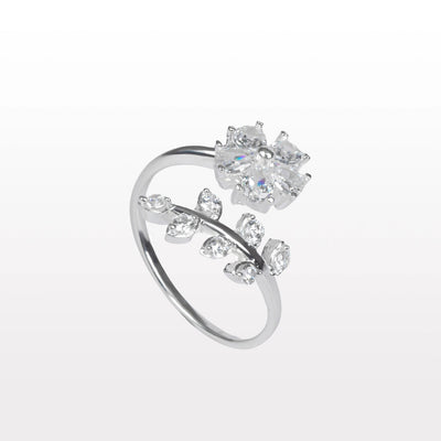 925 SOLID STERLING SILVER MEADOW RING