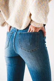 Bootcut Flared High Waisted Jeans