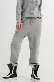 Jogger in Light Gray Heather
