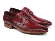 Paul Parkman Men's Ghillie Lacing Side Handsewn Dress Shoes (ID#022-BUR)