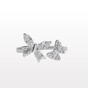925 SOLID STERLING SILVER PRETTY BUTTERFLY RING