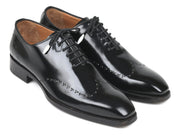 Paul Parkman Goodyear Welted Wingtip Oxfords (ID#181BLK55)
