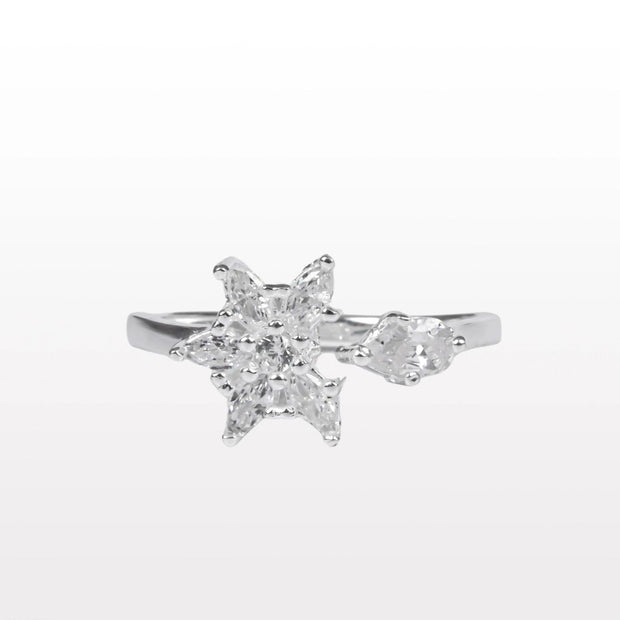 925 SOLID STERLING SILVER CHARMING RING