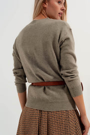 Sweater in Sage Green