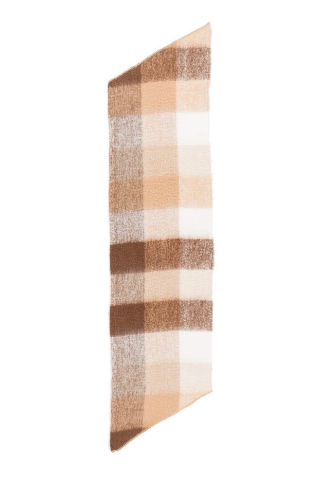 Scarf in Beige and Brown