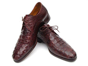 Paul Parkman Men's Brown & Bordeaux Derby Shoes (ID#1438BRD)