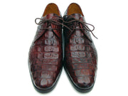 Paul Parkman Men's Brown & Bordeaux Derby Shoes (ID#1438BRD)